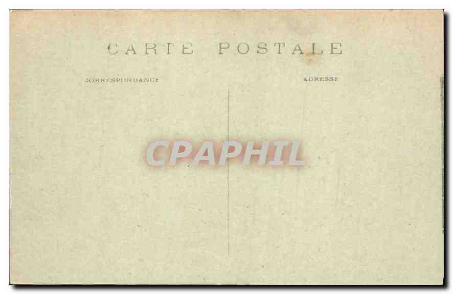 CPA Paris La Chambre des Deputes  — Rückseite
