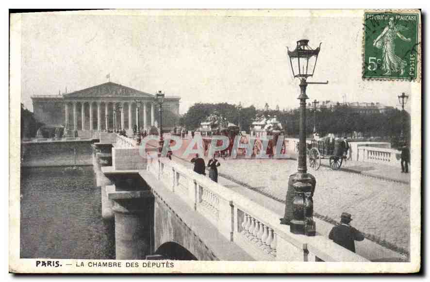CPA Paris La Chambre des Deputes 