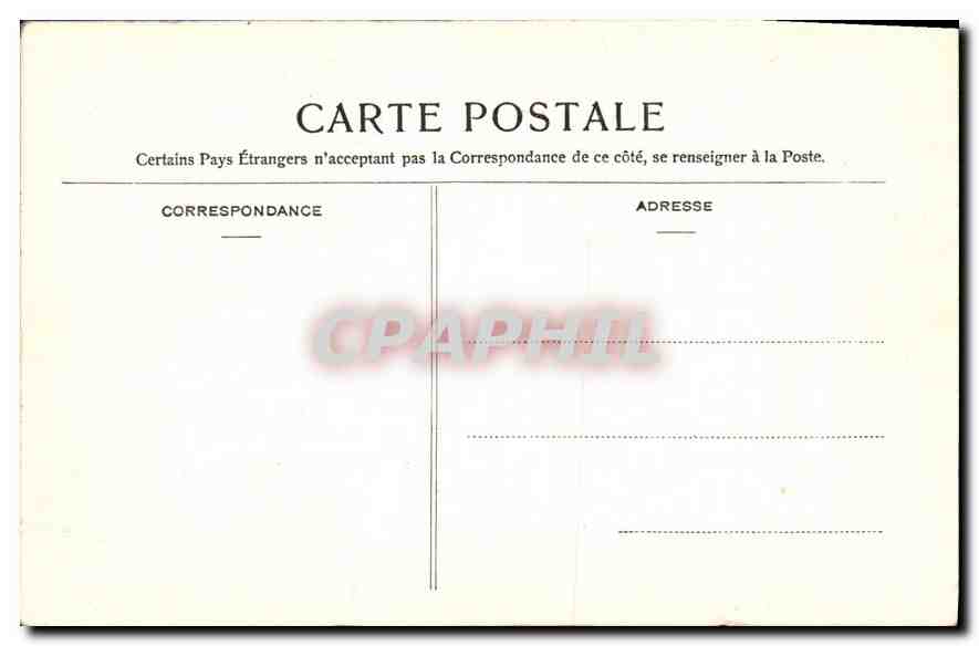 CPA Foret de Fontainebleau La Casquette de Jockey  — Verso