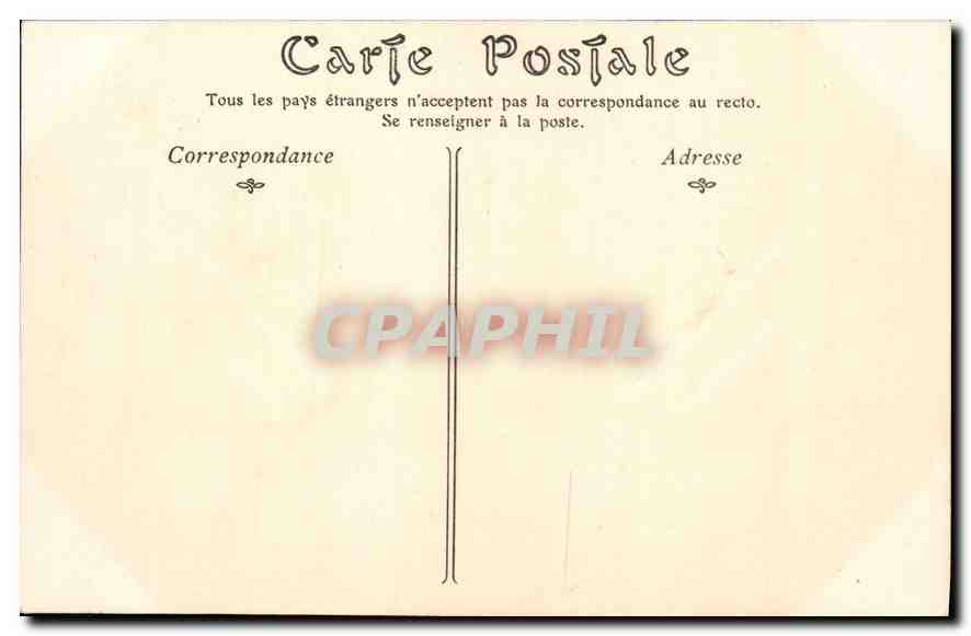 CPA Darnetal L'Eglise de Long Paon  — Rückseite