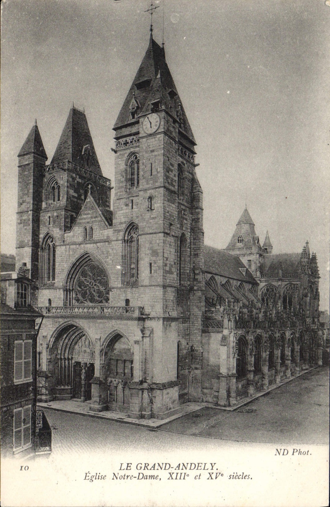 Le Grand-Andely — Église Notre-Dame, XIIIe et XVe siècles — ND Phot.