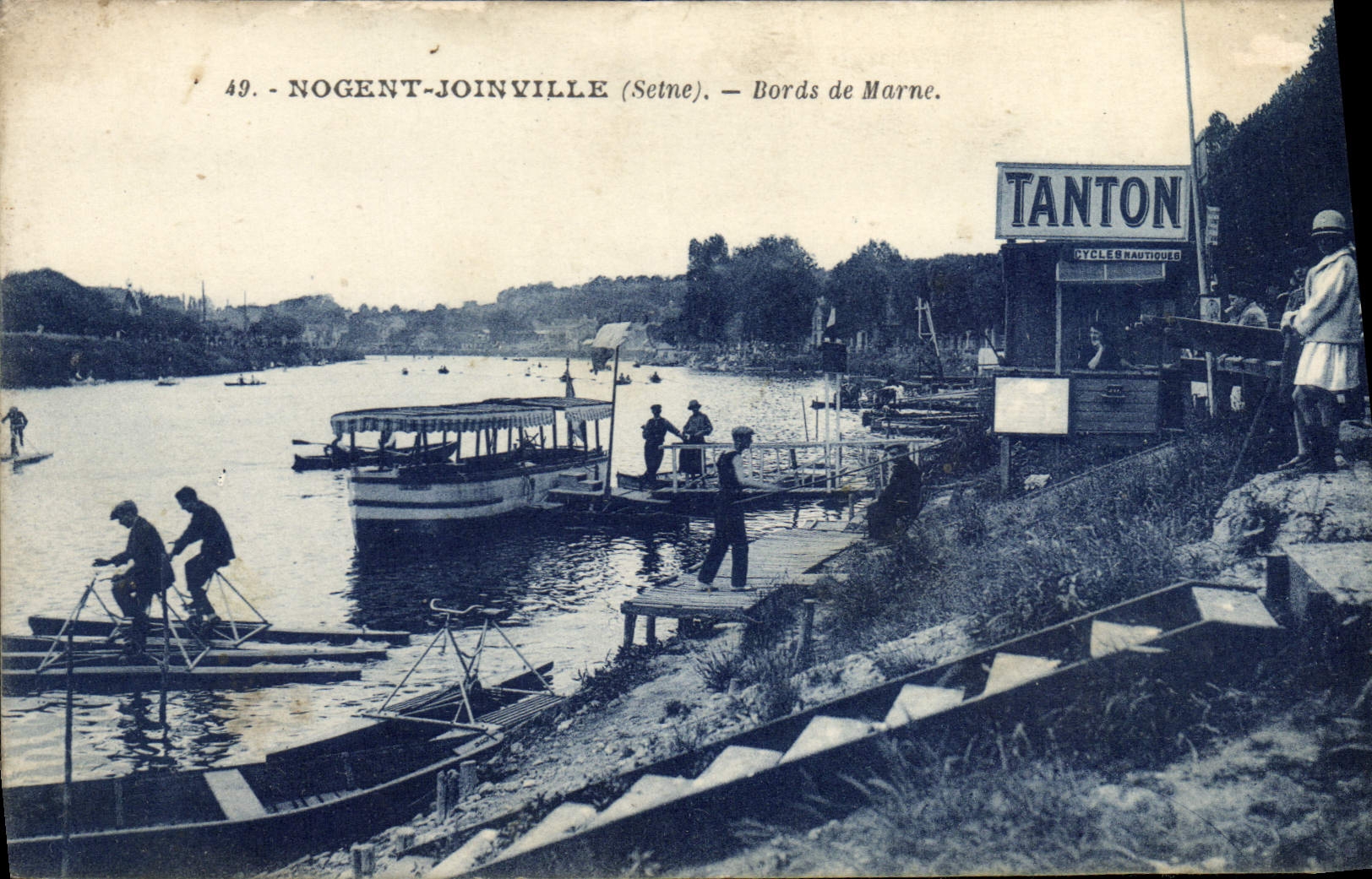 Nogent-Joinville (Setne) — Bords de Marne — Tanton Cycles Nautiques