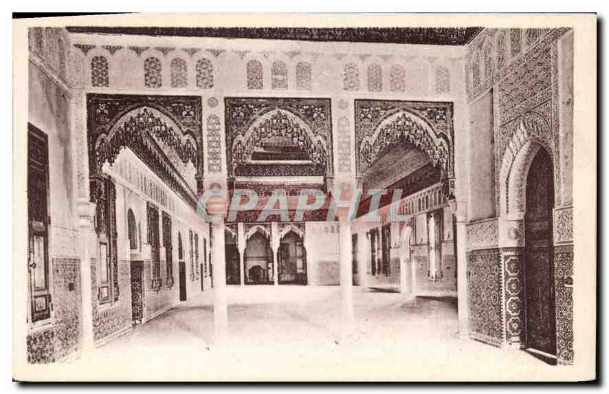 CPA Tanger Palais de Moulay Hafid Interieur 