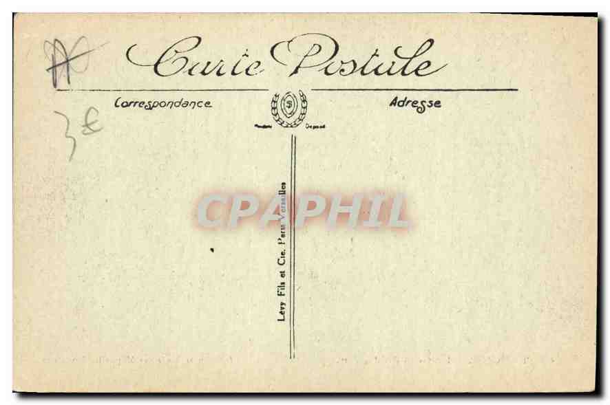 CPA Tanger Un Coin du Jardin  — Rückseite