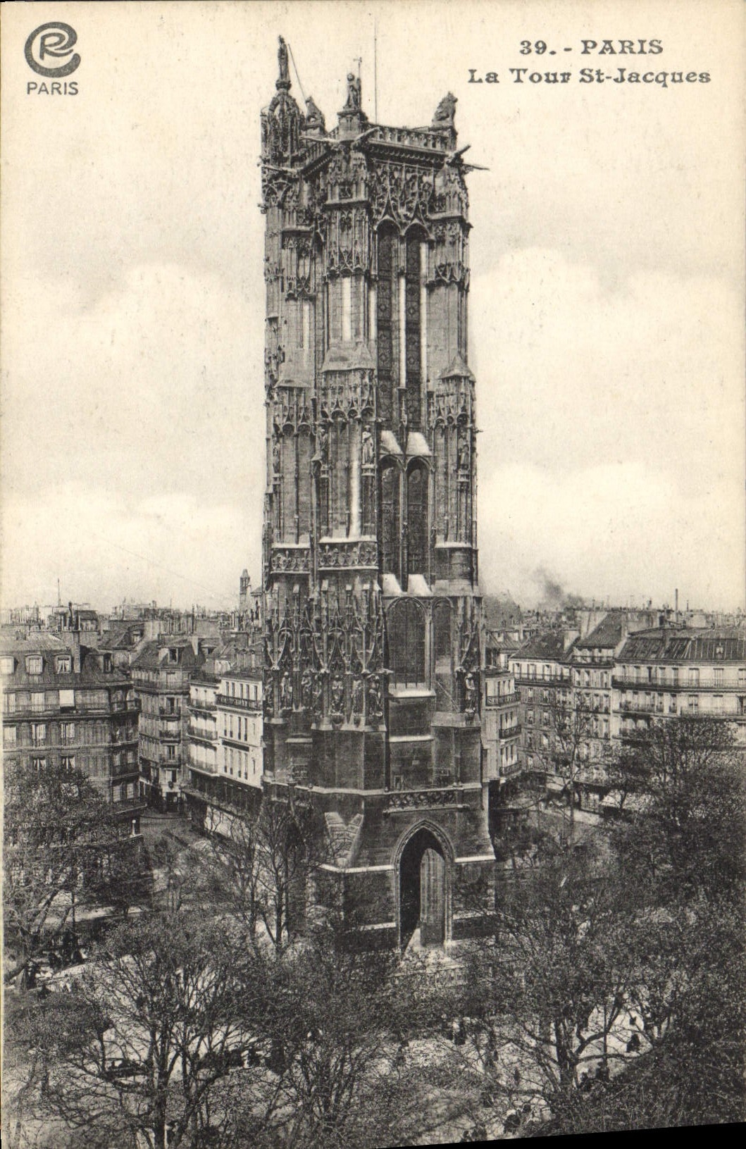 CPA Paris La Tour Saint Jacques 
