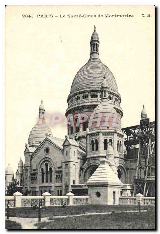CPA Paris Le Sacre Coeur de Montmartre 