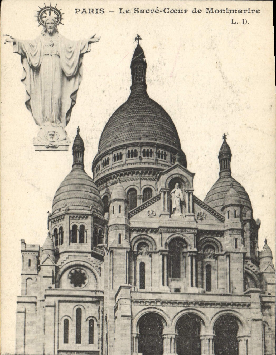 Paris – Le Sacré-Cœur de Montmartre — L.D.