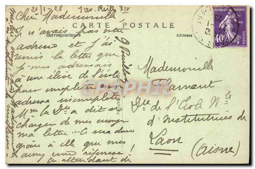 CPA Paris Le Jardin des Tuileries Le Monument de Paris 1914 1918  — Rückseite