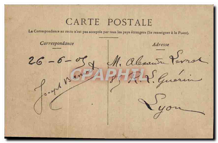 CPA Paris Allee centrale du Jardin des Tuileries  — Rückseite