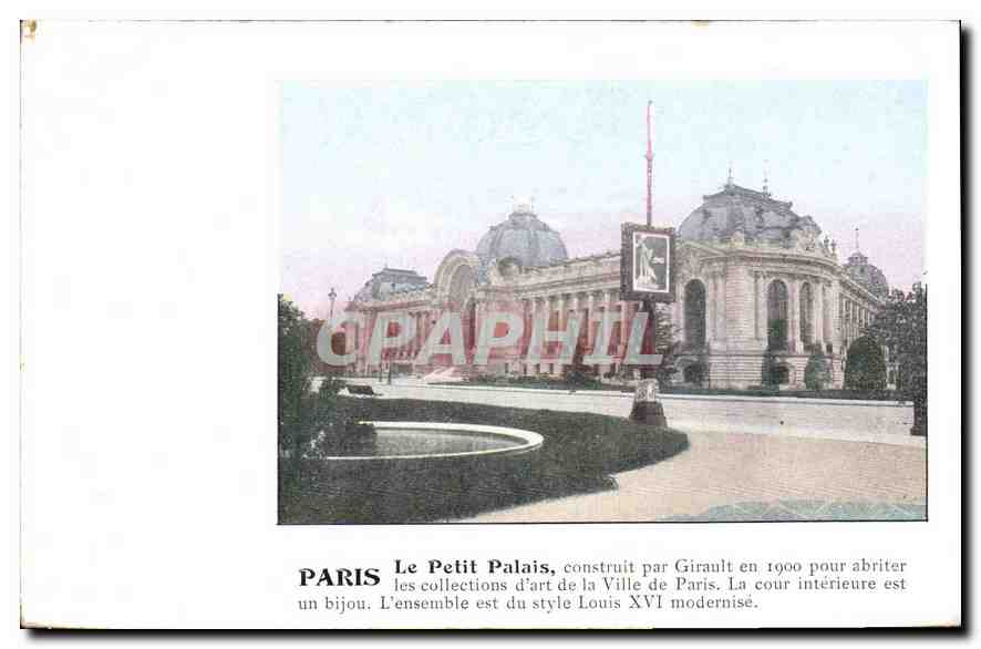 CPA Paris Le Petit Palais 