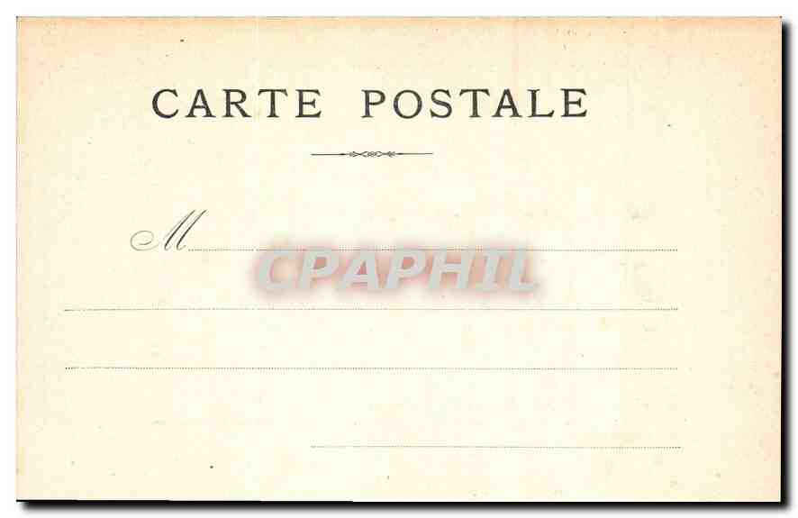 CPA Paris Le Petit Palais  — Rückseite