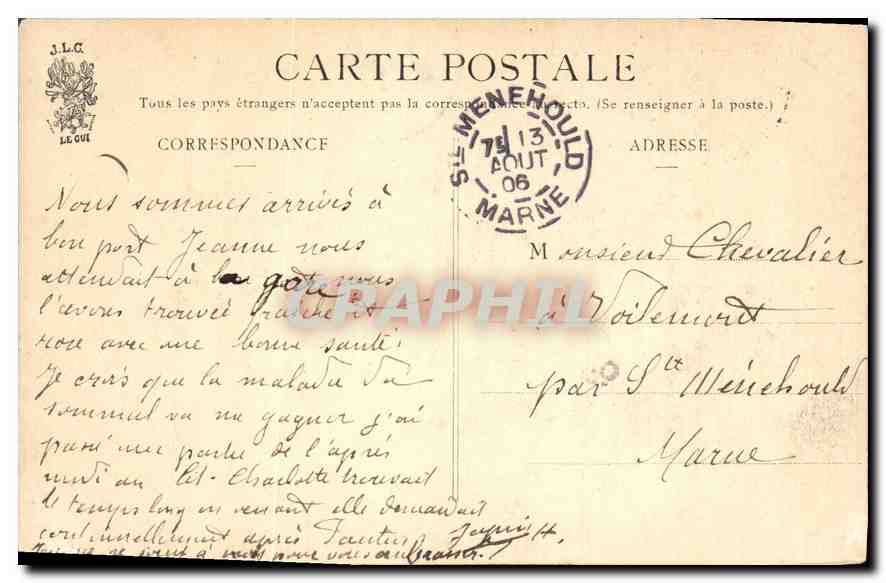 CPA Paris Le Grand Palais  — Rückseite
