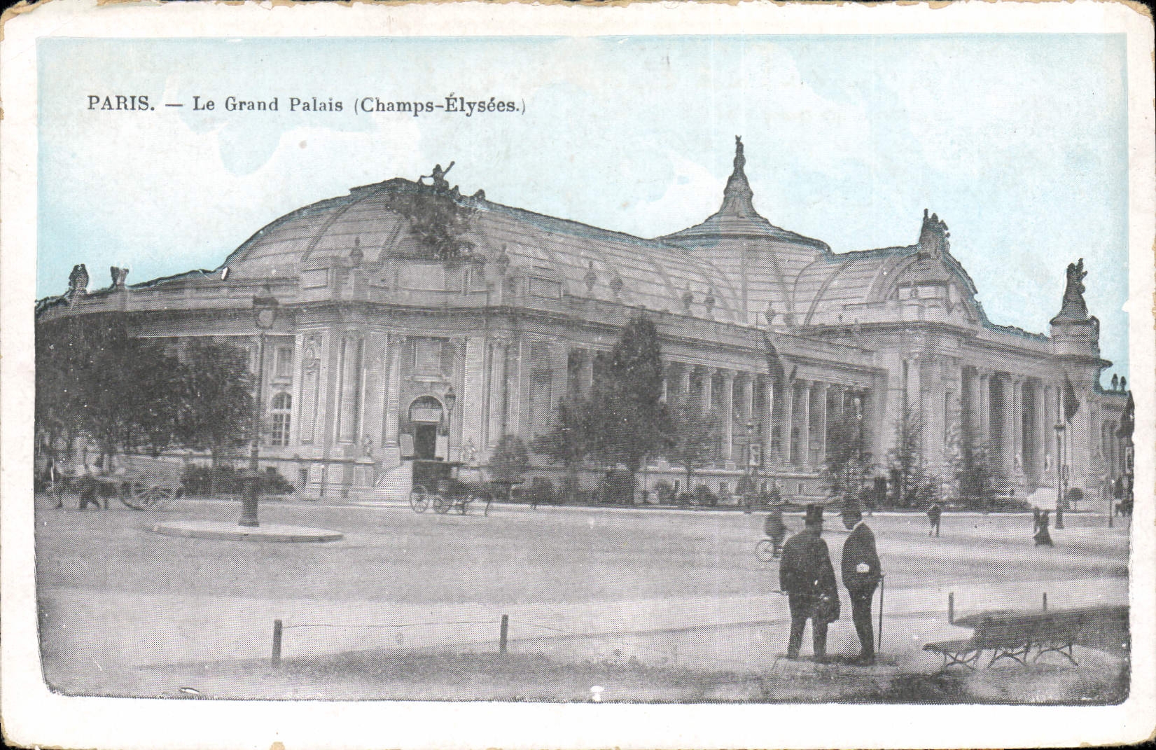 CPA Paris Le Grand Palais Champs Elysees 