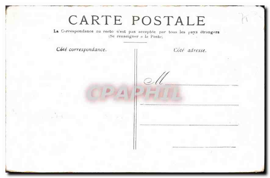CPA Paris Le Grand Palais Champs Elysees  — Rückseite