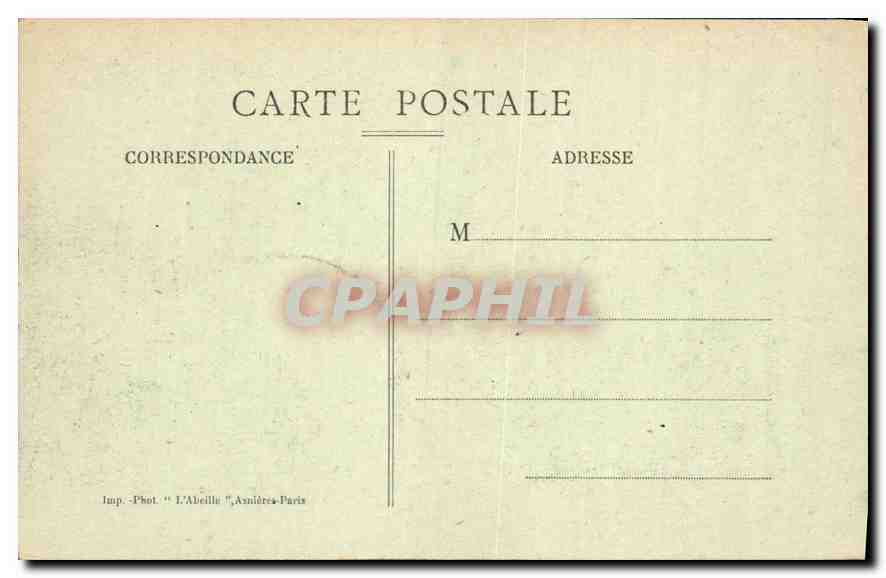 CPA Paris Champs Elysees Le Petit Palais  — Rückseite