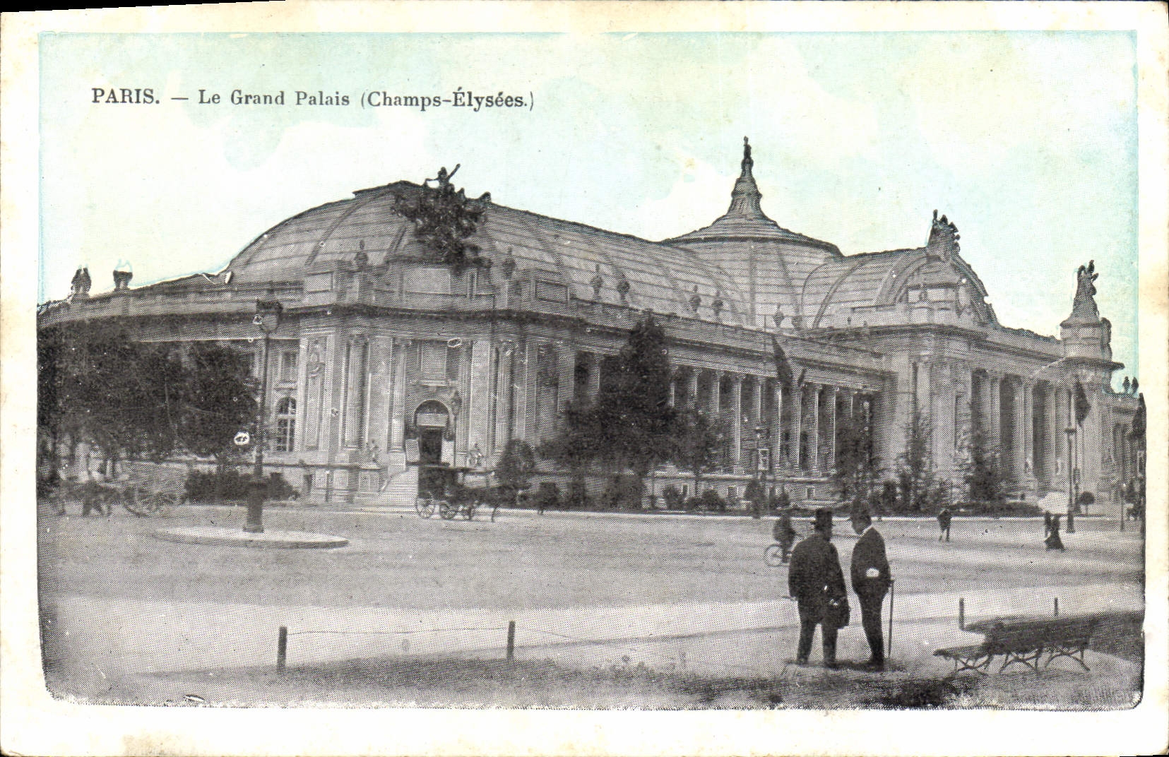 CPA Paris Le Grand Palais Champs Elysees 
