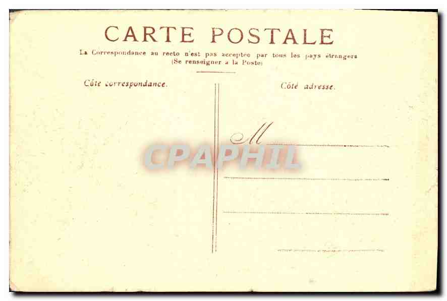 CPA Paris Le Grand Palais Champs Elysees  — Rückseite
