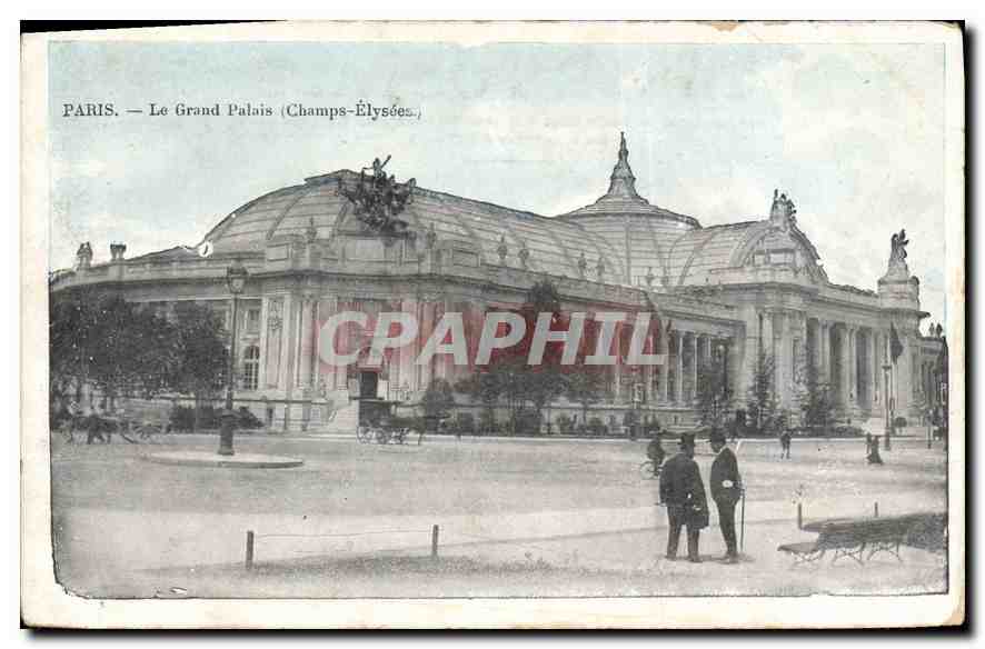 CPA Paris Le Grand Palais Champs Elysees 