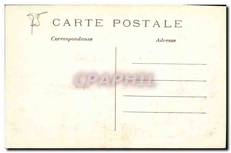 CPA Paris Le Petit Palais des Champs Elysees  — Rückseite