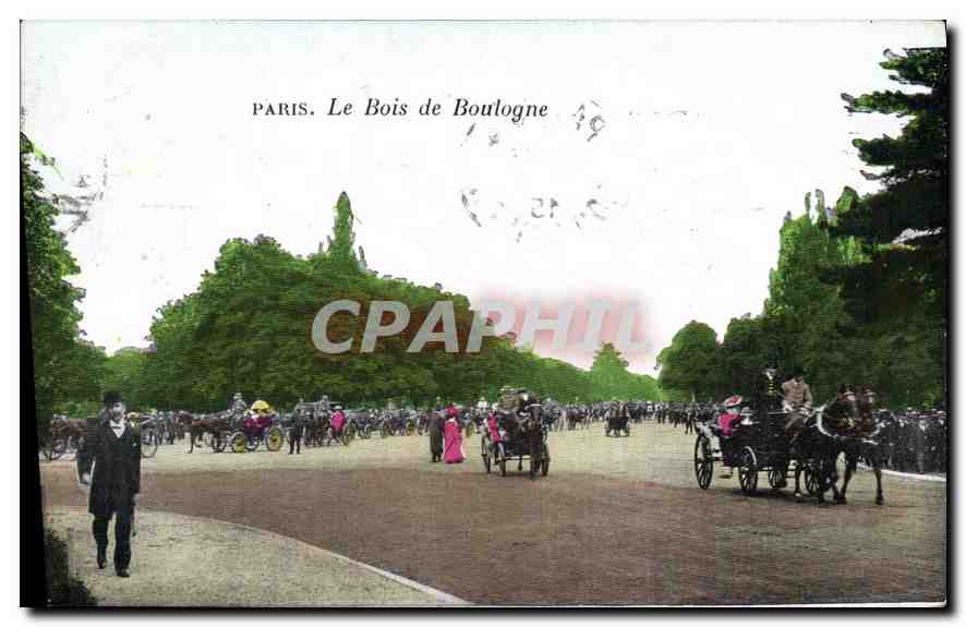 CPA Paris Le Bois de Boulogne 
