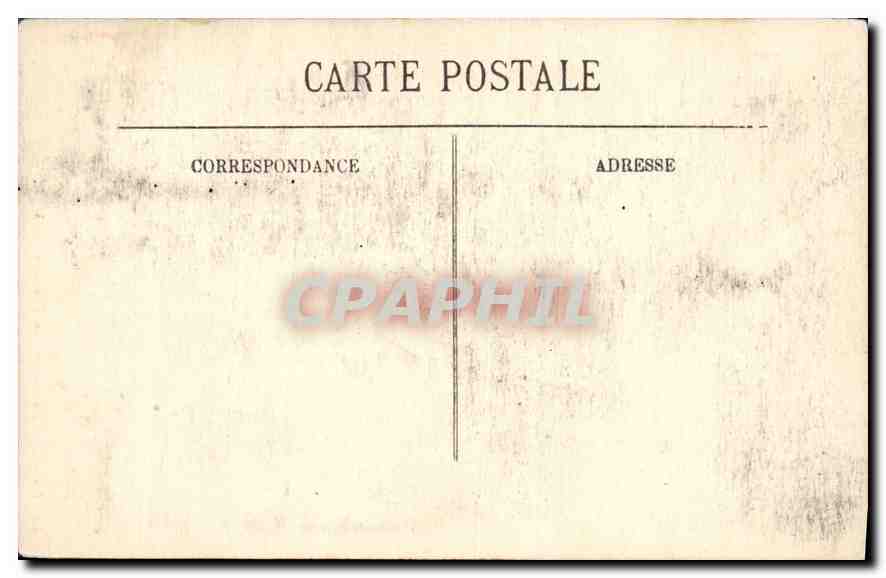 CPA Paris La Coupole du Pantheon  — Rückseite