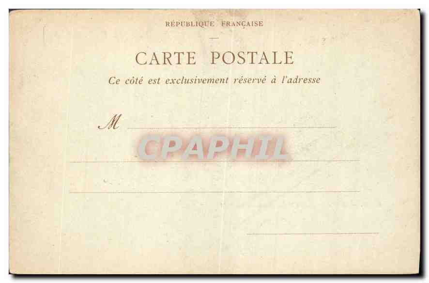 CPA Paris La Rue Soufflot et le Pantheon  — Rückseite