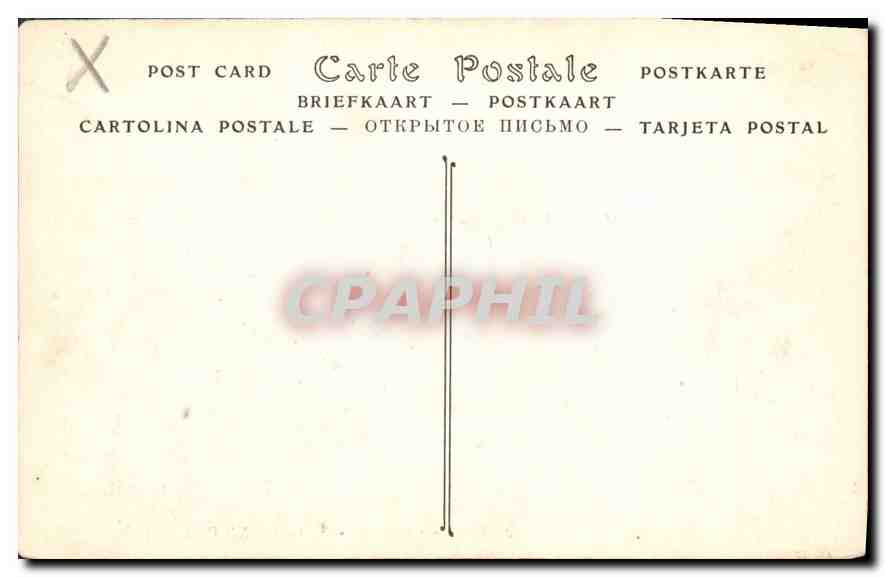 CPA Paysages Sahariens Caravane de Transport traversant un Oued  — Rückseite