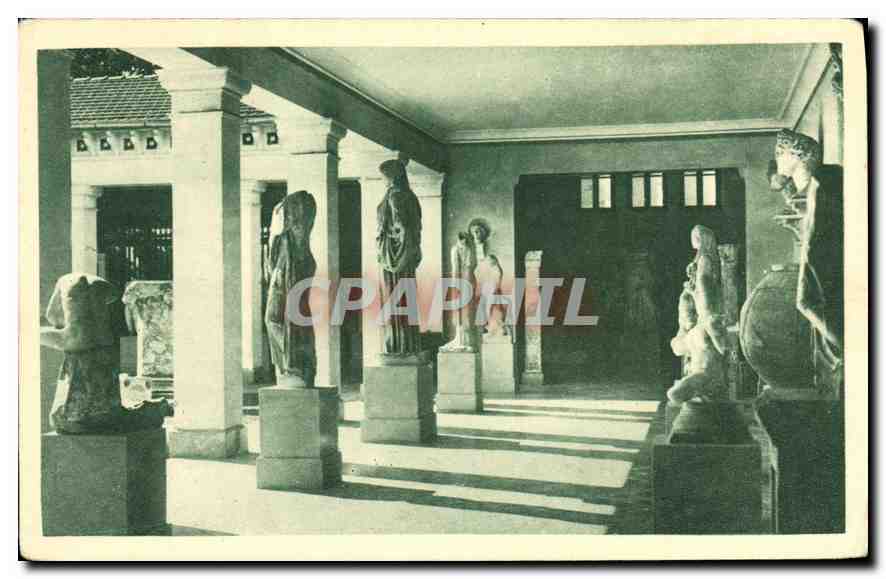 CPA Cherchell Interieur du Musee 
