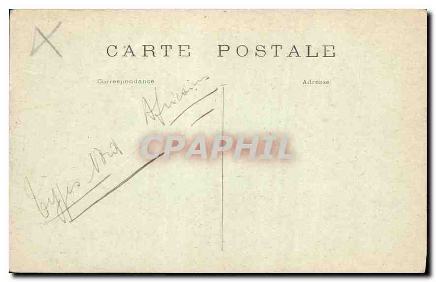 CPA Scenes et Types La Mer de Sable  — Rückseite