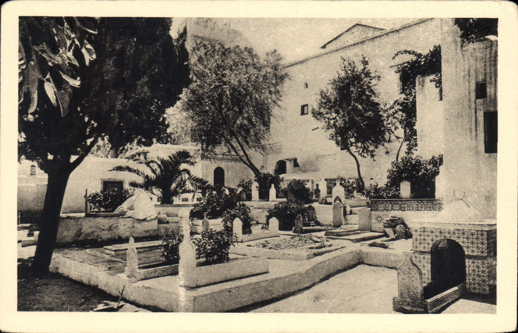 Cimetière de la Mosquée de Sidi Abderrahmane — Algérie — éditeur SPICA, n°36