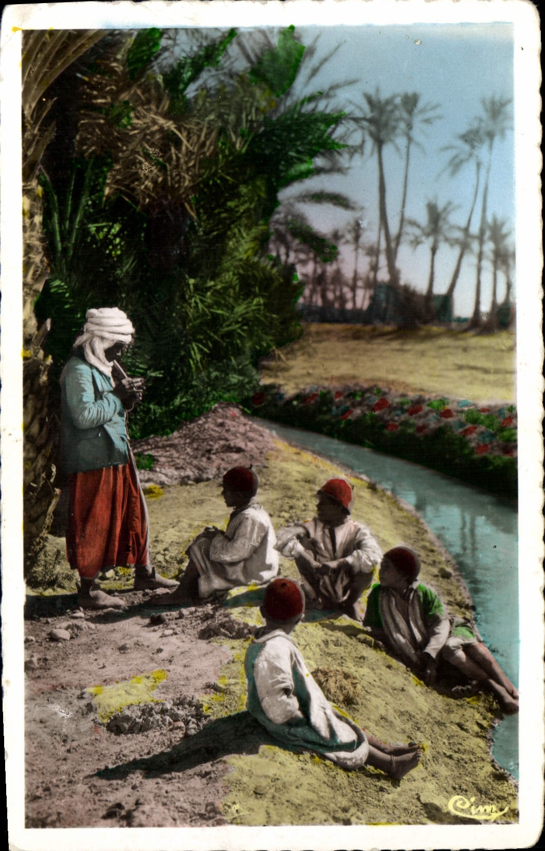 CPA Collection Artistique L'Afrique Musique de plein air 