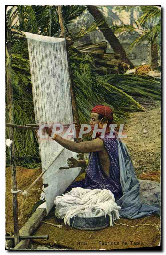 CPA Fabrique de Tapis 