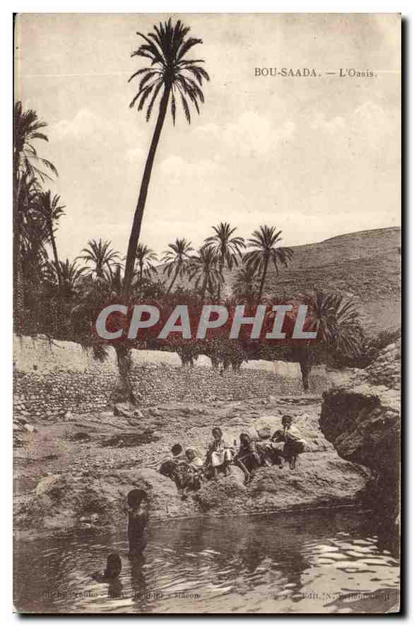 CPA Bou Saada L'Oasis 