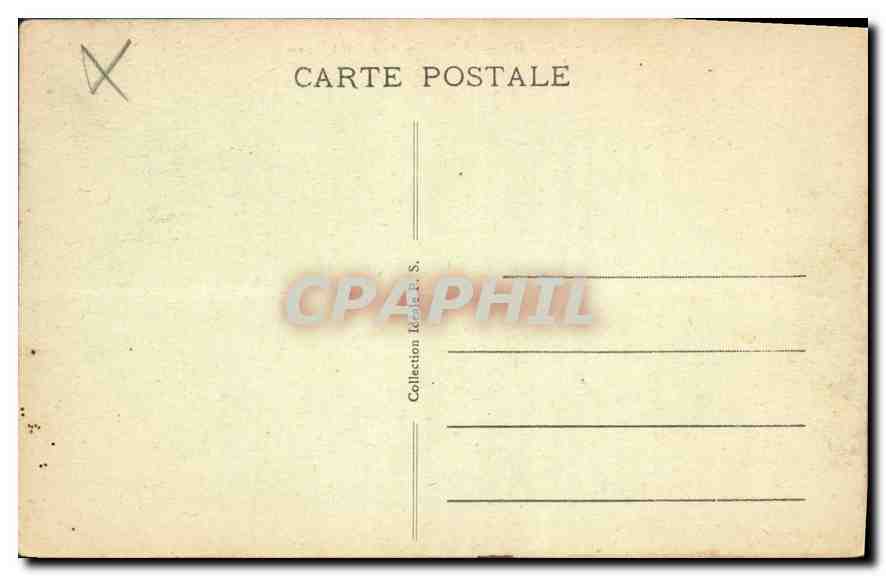 CPA Paysage du Sud Au Bord d'une Seguia  — Rückseite
