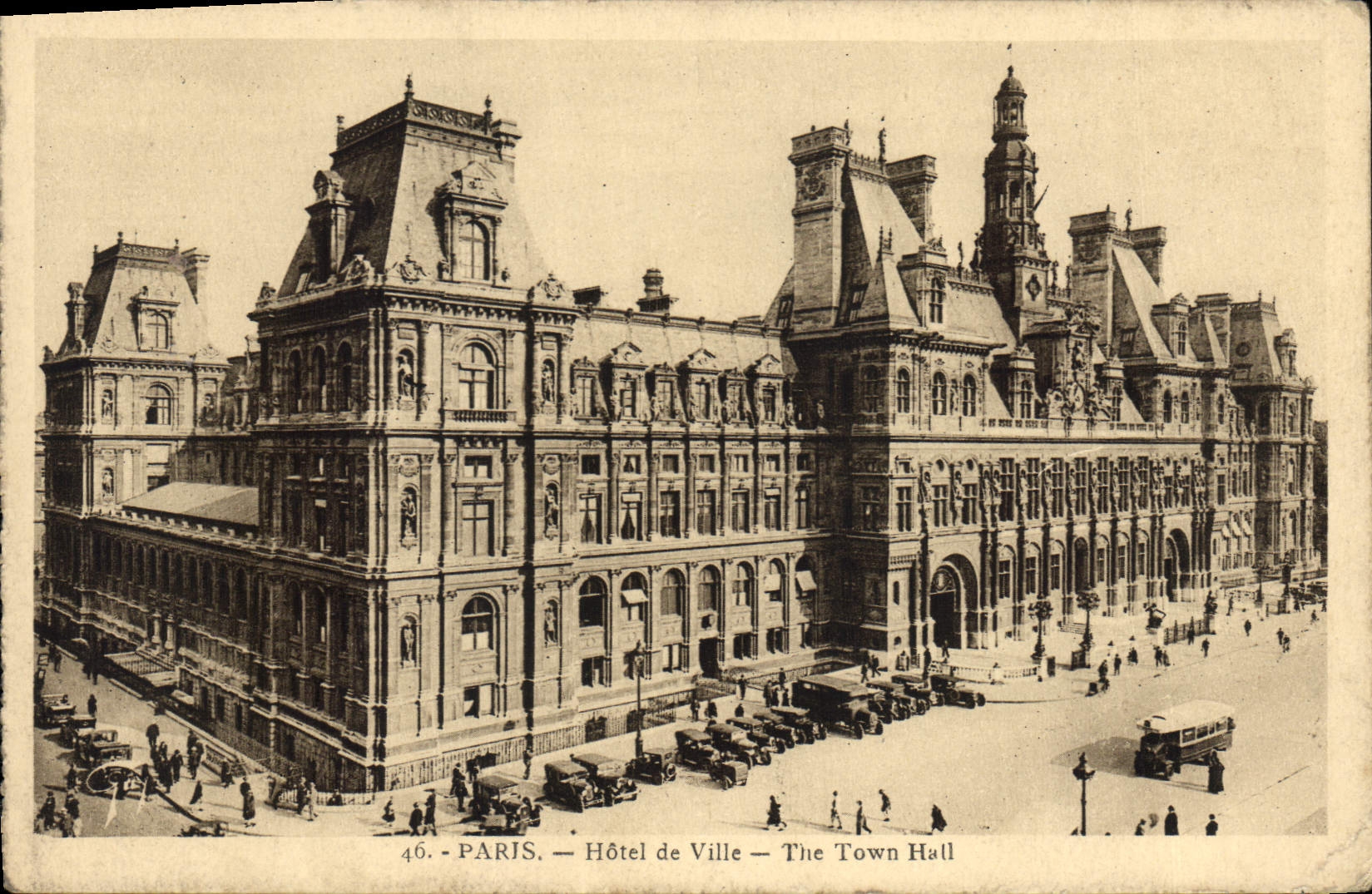 CPA Paris Hotel de Ville 