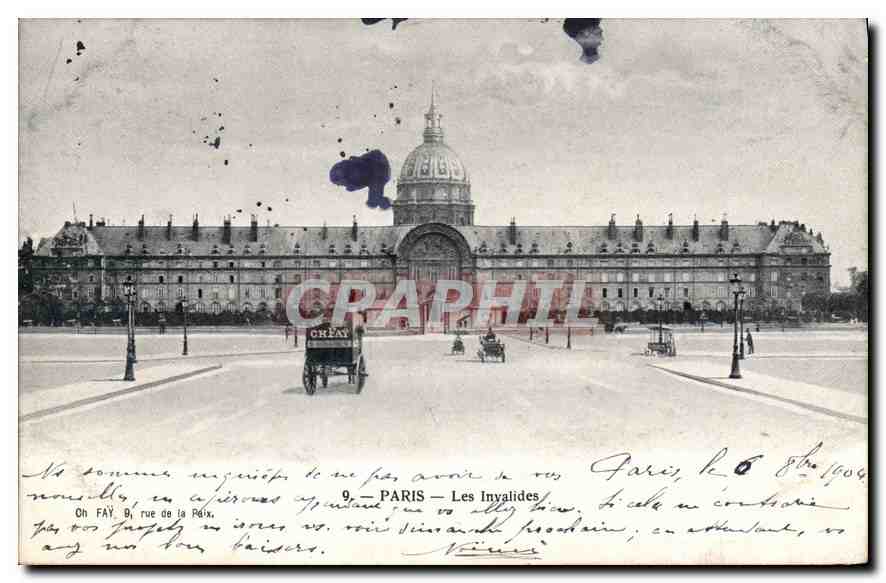 CPA Paris Les Invalides 