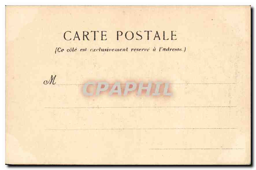 CPA Paris Entree du Parc Monceaux  — Rückseite