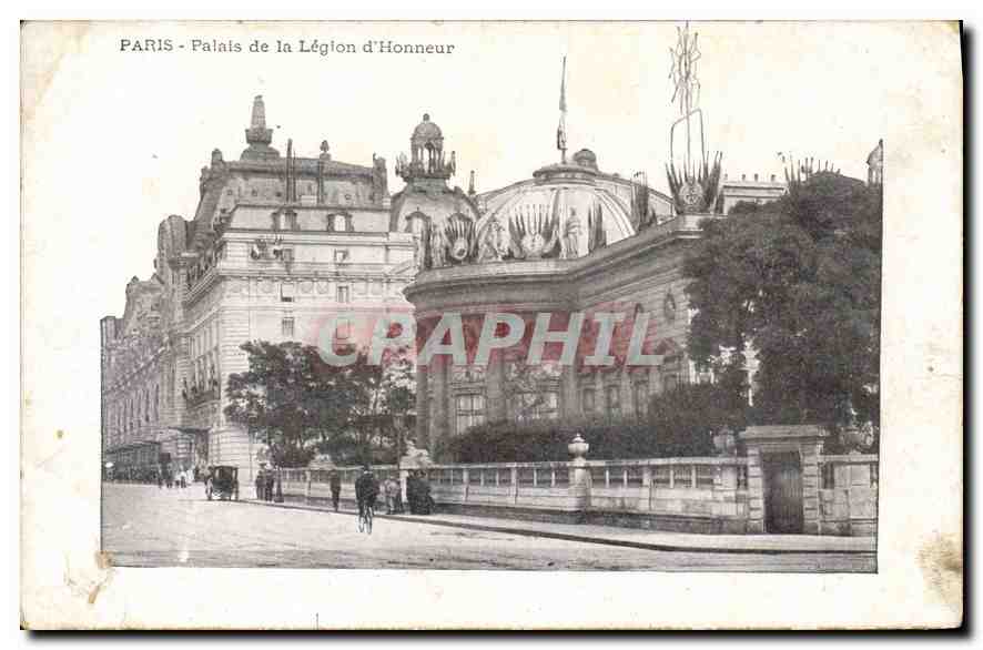CPA Paris Palais de la Legion d'Honneur 
