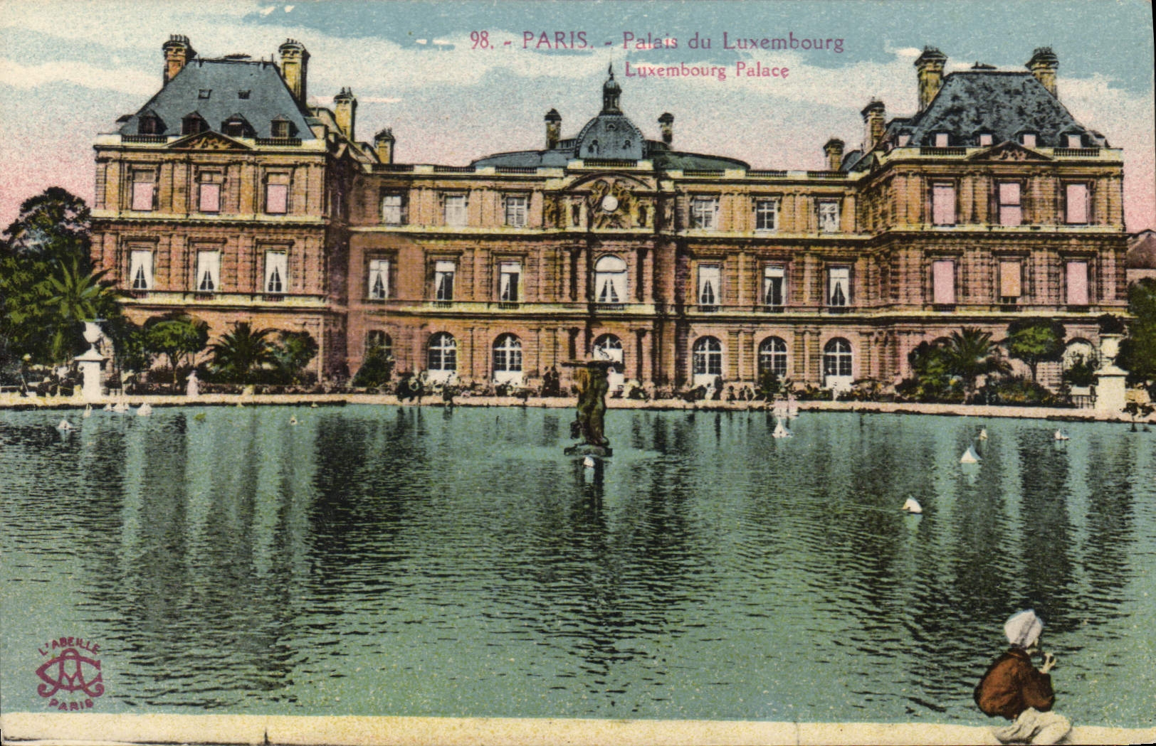 CPA Paris Palais du Luxembourg 