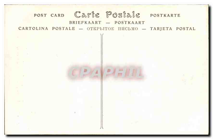 CPA Lisieux Ancin Palais Episcopal Cheminee de la Chambre Doree  — Rückseite