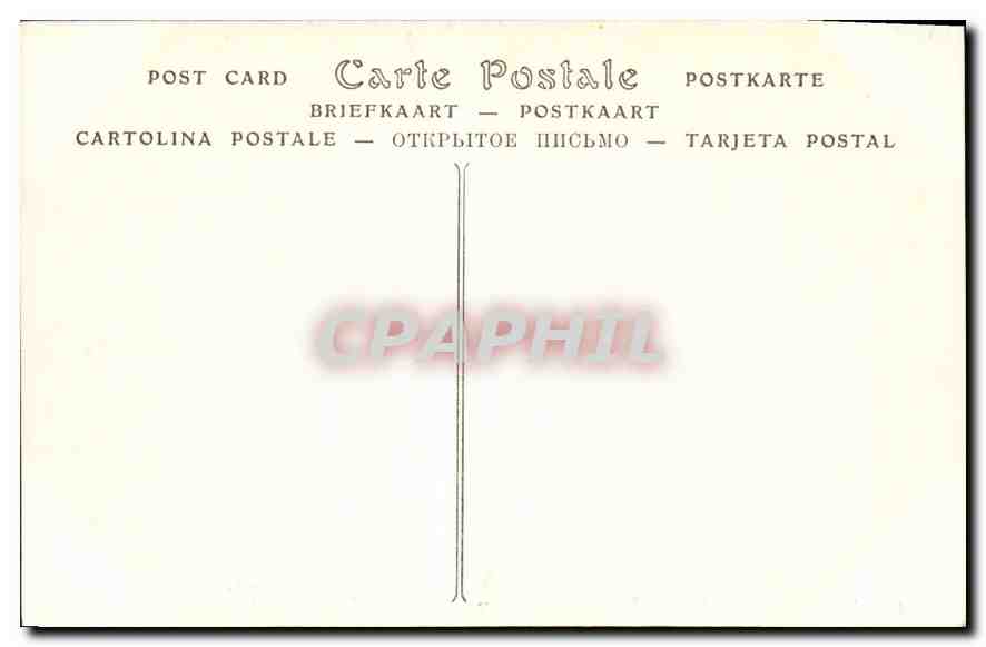 CPA Lisieux Ancien Palais Episcopal la Chambre doree  — Rückseite