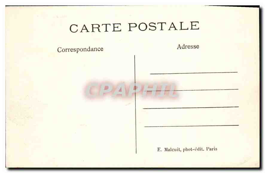 CPA Vincennes Vue generale du Polygone prise du Vieux Fort  — Rückseite