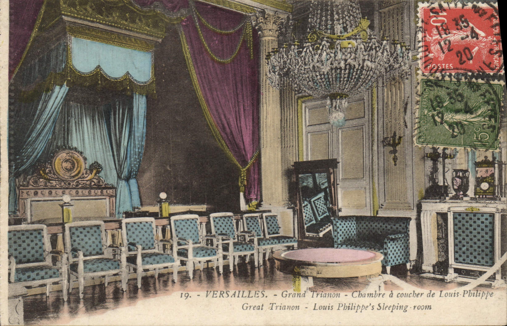 Versailles - Grand Trianon - Chambre à coucher de Louis-Philippe