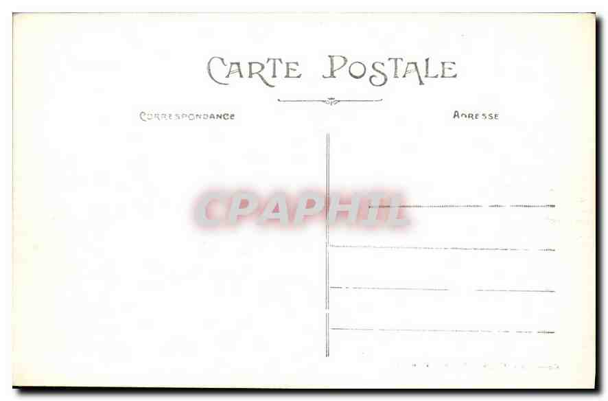 CPA Nantes Cour du Chateau le Grand Logis XV siecle  — Rückseite