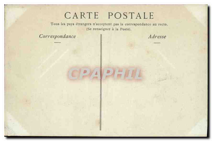 CPA Saint Aubin sur Mer Calvados Interieur de l'Eglise  — Rückseite
