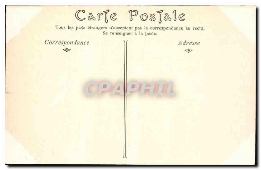 CPA Mortain vue prise de la Chapelle Saint Michel  — Rückseite