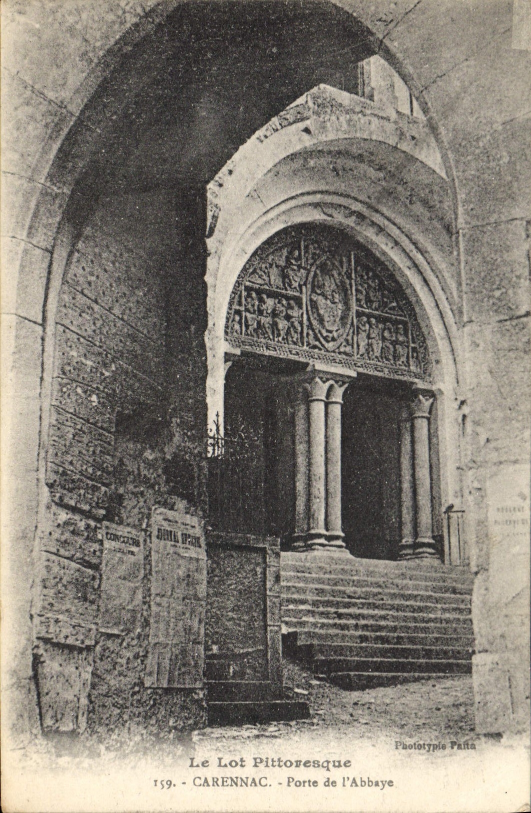CPA Le Lot Pittoresque Carennac Porte de l'Abbaye 