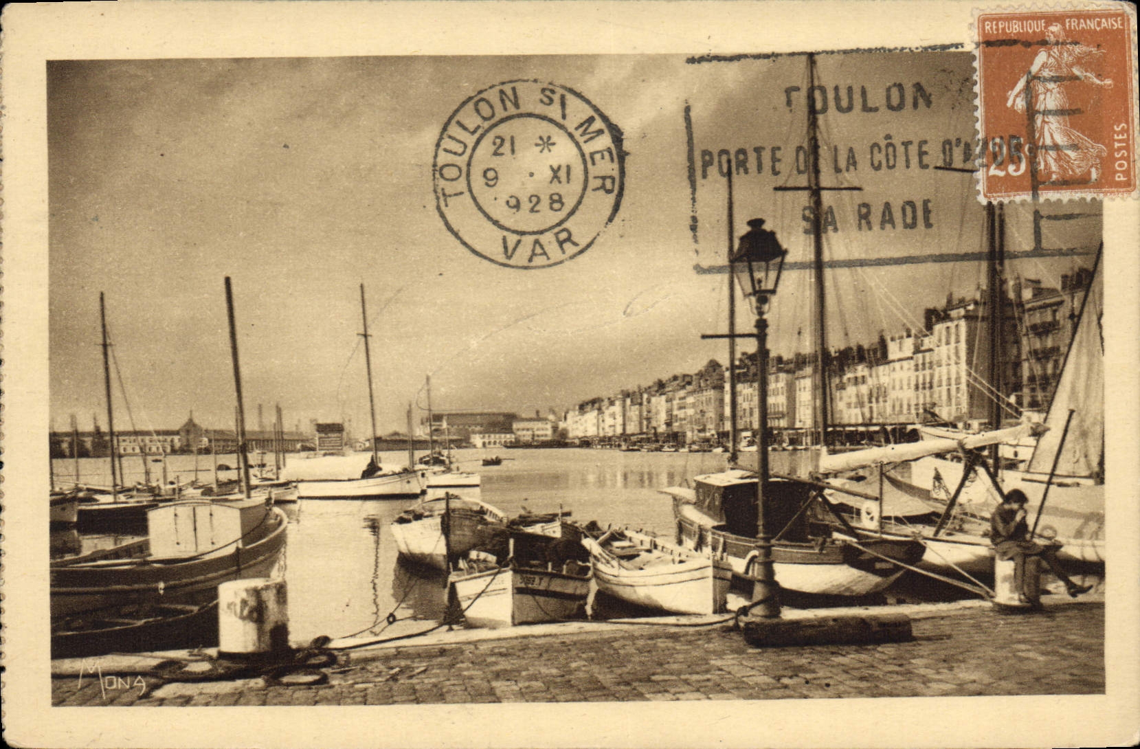 Toulon — Porte de la Côte d'Azur — éditeur Mona, n° SE 202