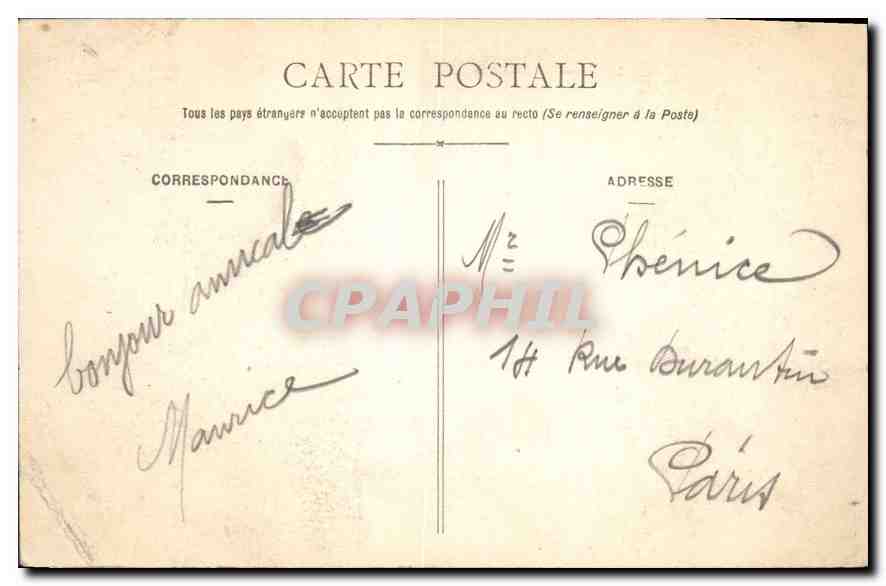 CPA Vichy la Source des Celestins  — Rückseite