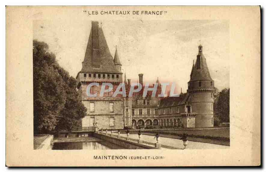 CPA Les Chateaux de France Maintenon Eure et Loir 